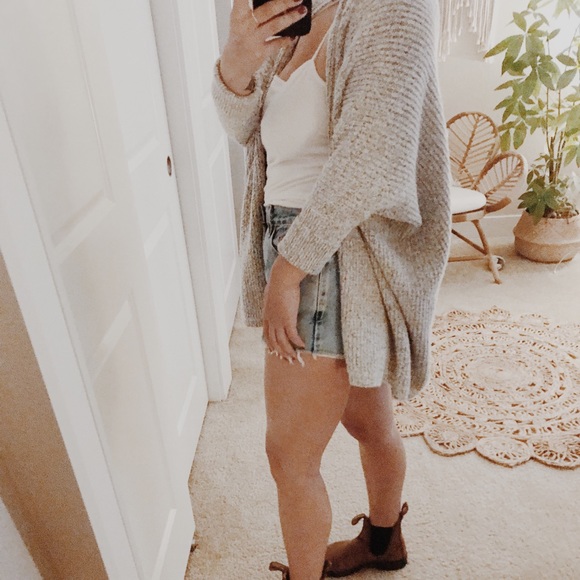 Sweaters - OVERSIZED KNITTED CARDIGAN